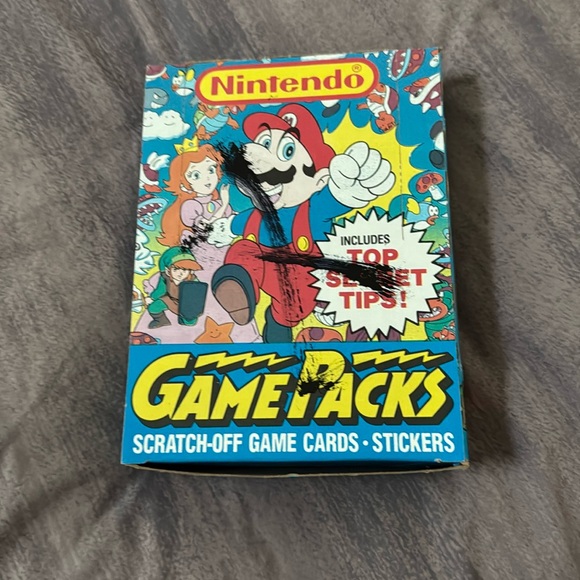 Vintage Nintendo Game Packs Full Box. Individual packs are unopened. 48 packs. - Picture 1 of 4